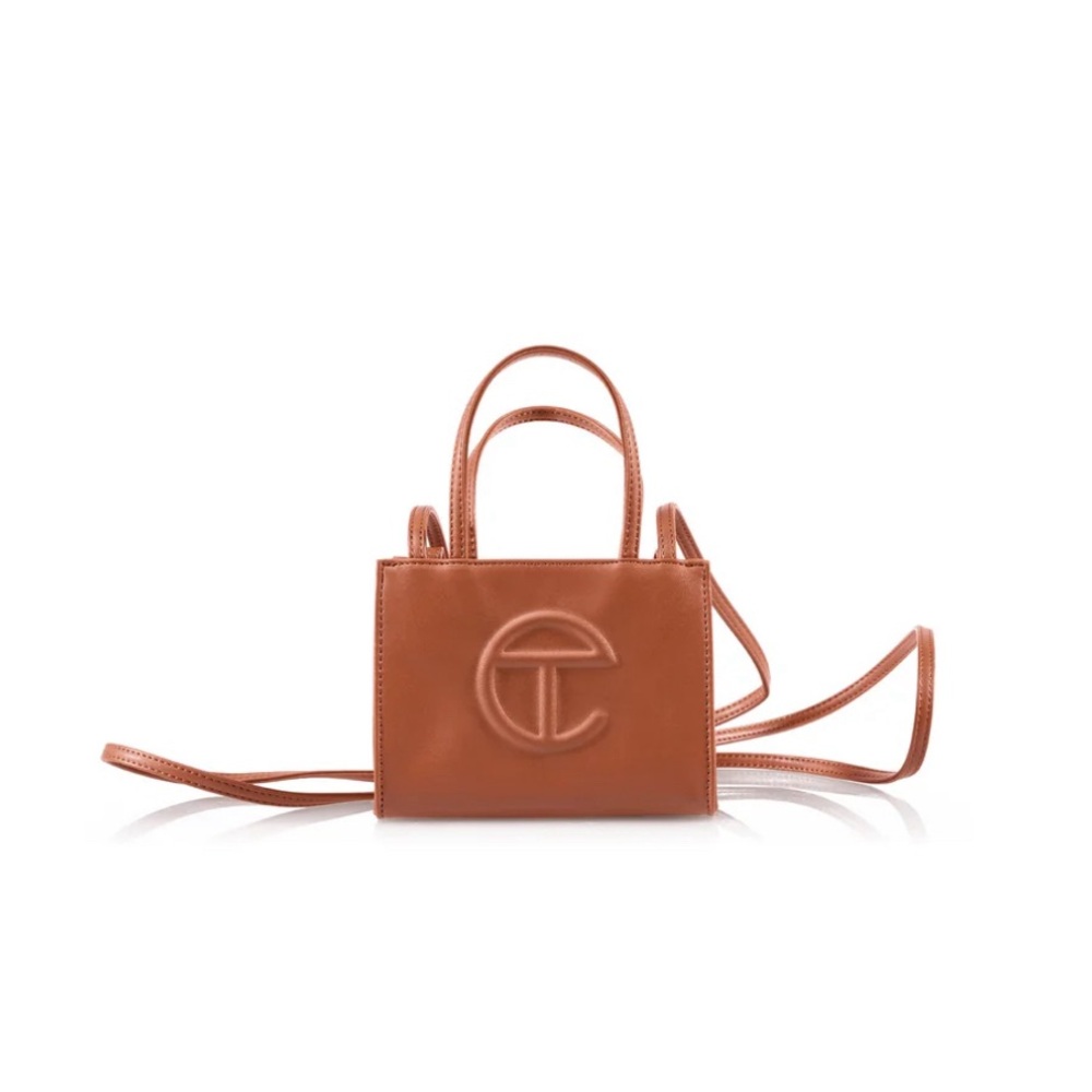 TELFAR Small Shopping Bag - Tan